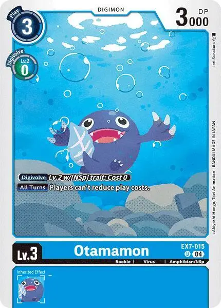Otamamon card art