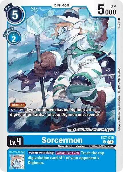 Sorcermon card art