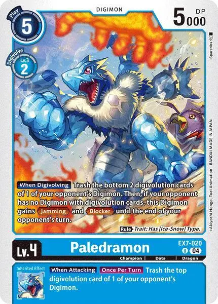 Paledramon card art
