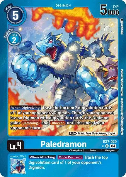 Paledramon (Foil) card art
