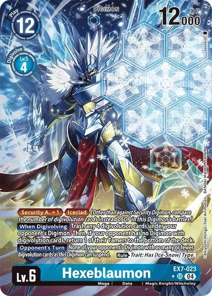 Hexeblaumon (Alternate Art) card art