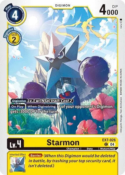 Starmon card art