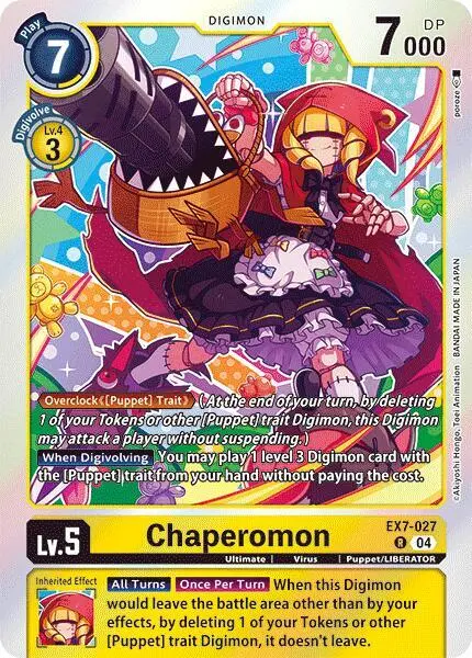 Chaperomon card art
