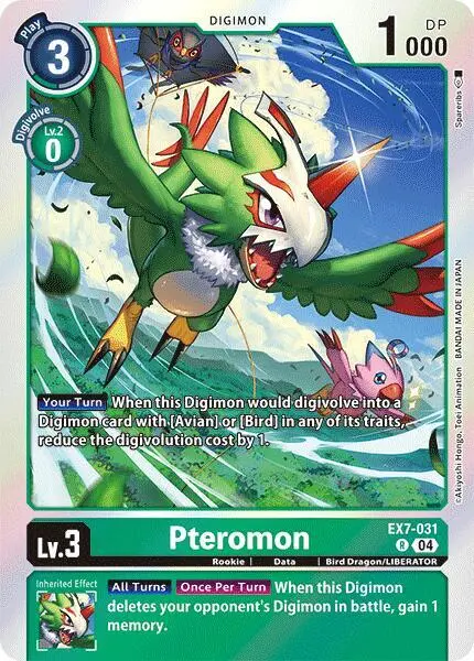 Pteromon card art
