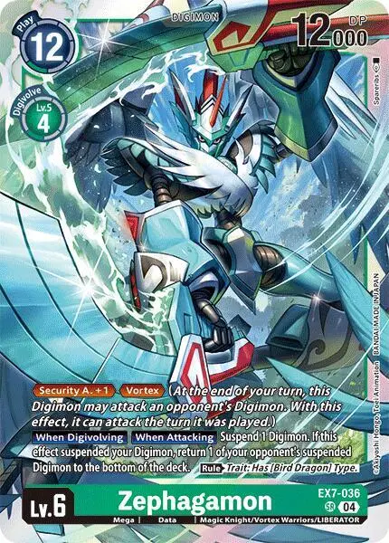 Zephagamon card art