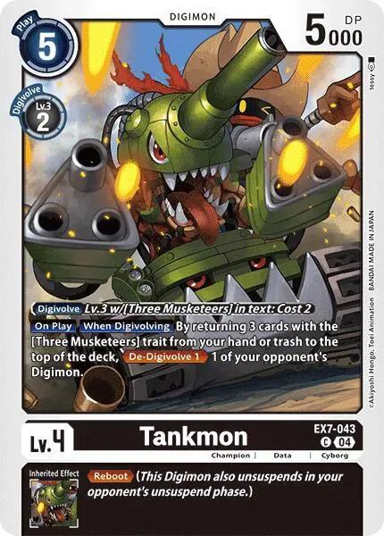 Tankmon card art