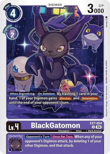 BlackGatomon card art