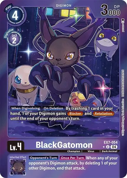 BlackGatomon (Foil) card art