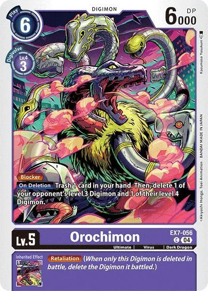 Orochimon card art