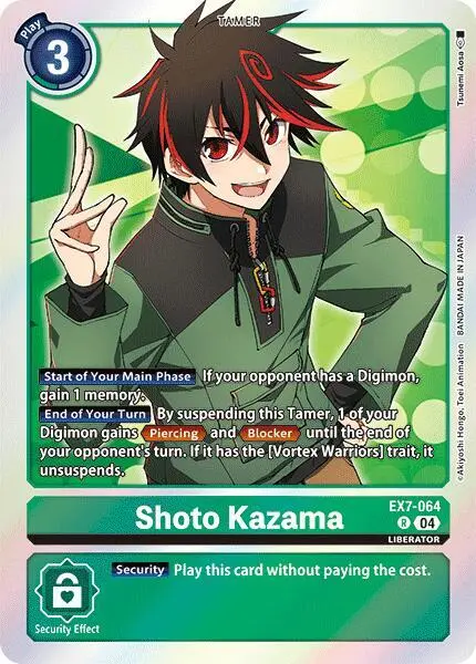 Shoto Kazama card art