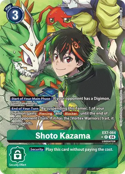 Shoto Kazama (Alternate Art) card art