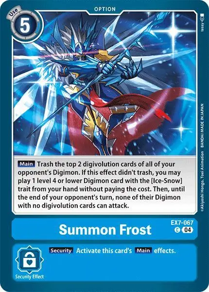 Summon Frost card art