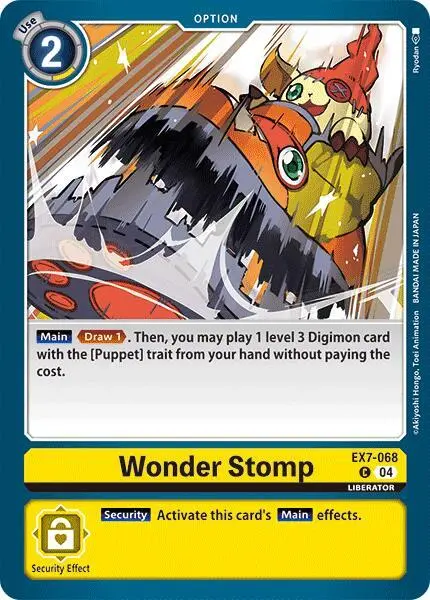 Wonder Stomp card art