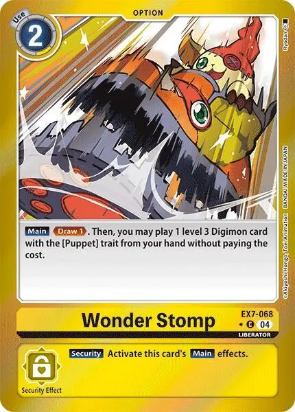 Wonder Stomp (Foil) card art
