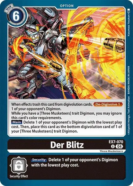 Der Blitz card art