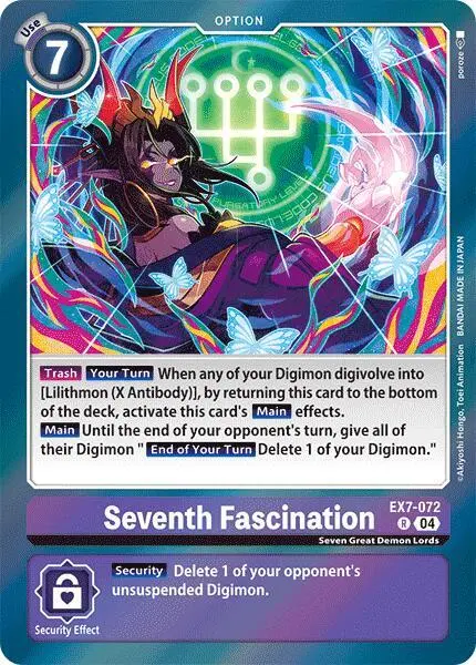 Seventh Fascination card art