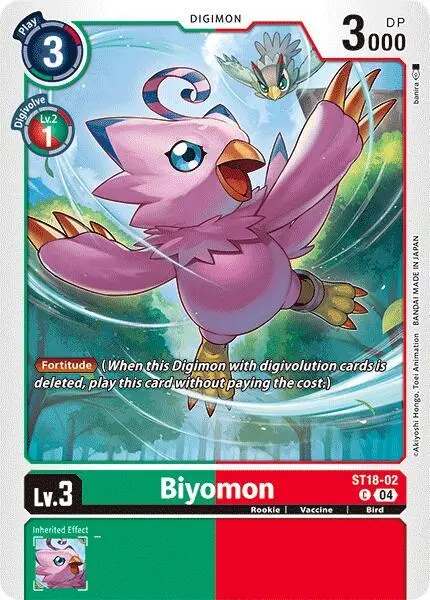Biyomon card art