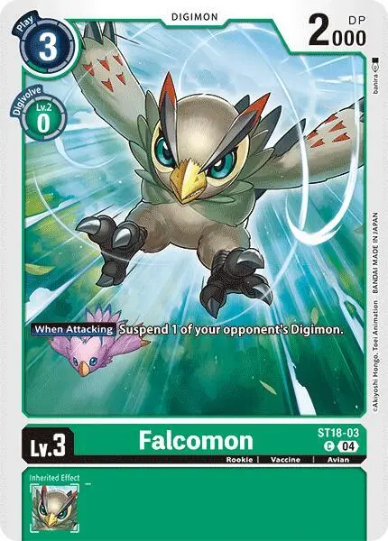 Falcomon card art