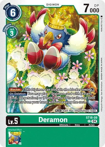 Deramon card art