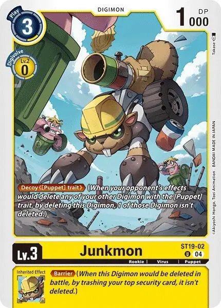 Junkmon card art
