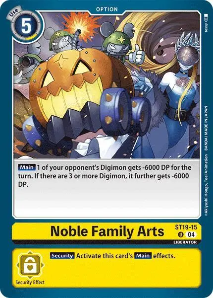 Noble Family Arts card art