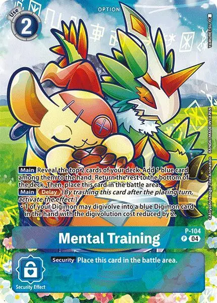 Mental Training (Starter Deck 18 Exclusive) card art