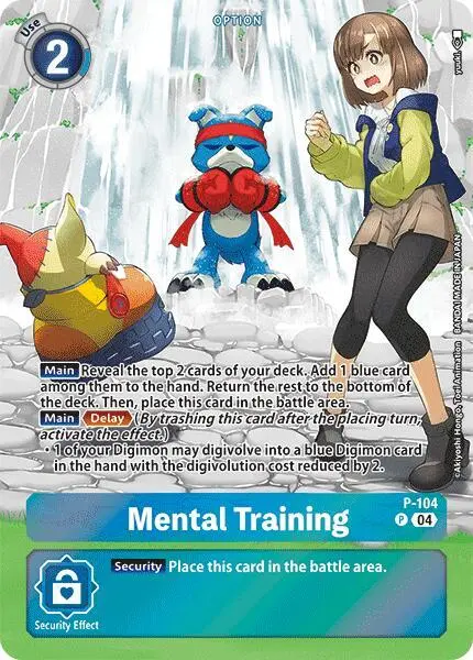 Mental Training (Starter Deck 19 Exclusive) card art