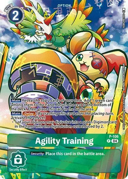 Agility Training (Starter Deck 19 Exclusive) card art