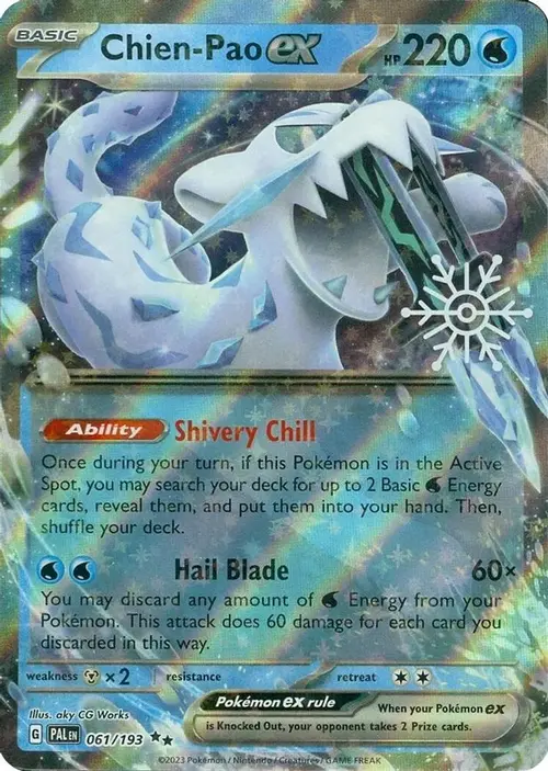 Chien-Pao ex - 061/193 (Holiday Calendar) card art