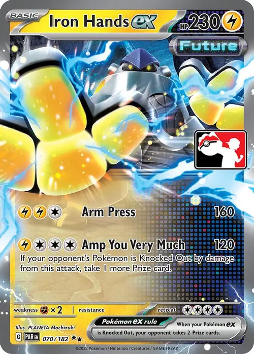 Iron Hands ex - 070/182 card art