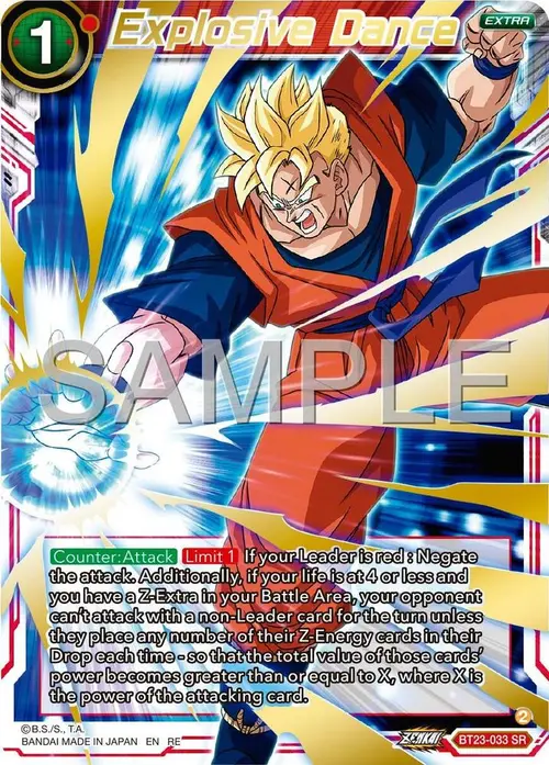 Explosive Dance (Reprint) card art
