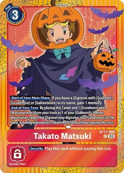 Takato Matsuki (Halloween Event 2024) card art