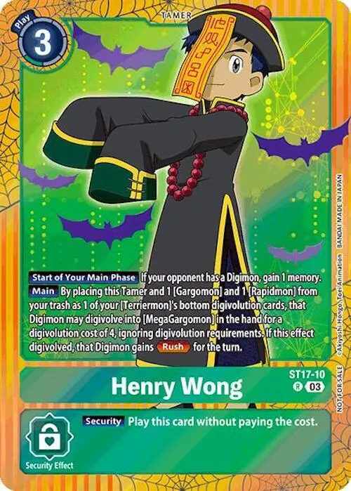 Henry Wong (Halloween Event 2024) card art