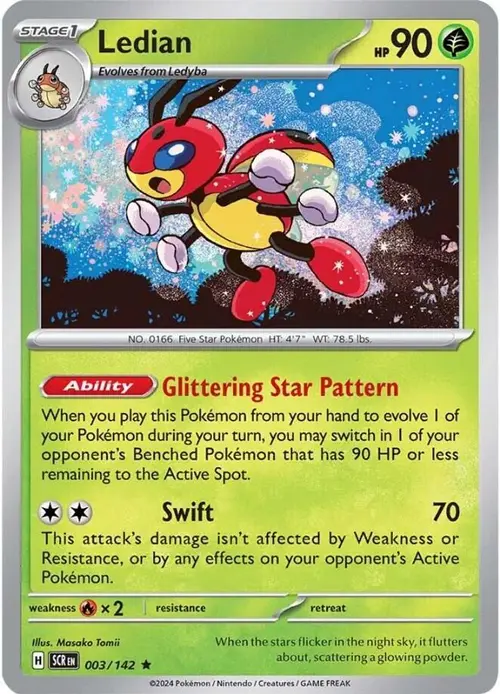 Ledian - 003/142 card art