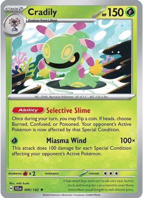 Cradily card art