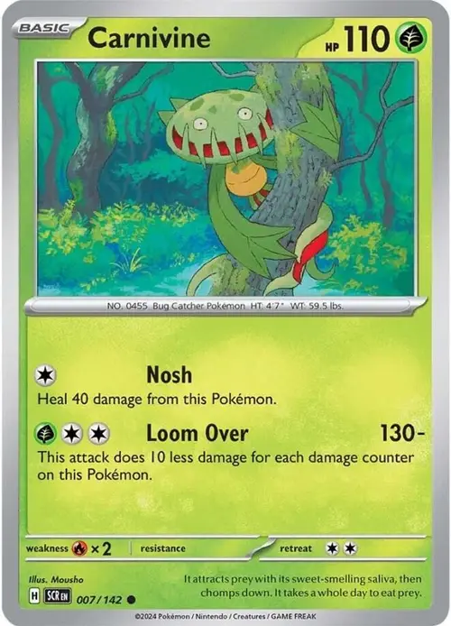 Carnivine card art