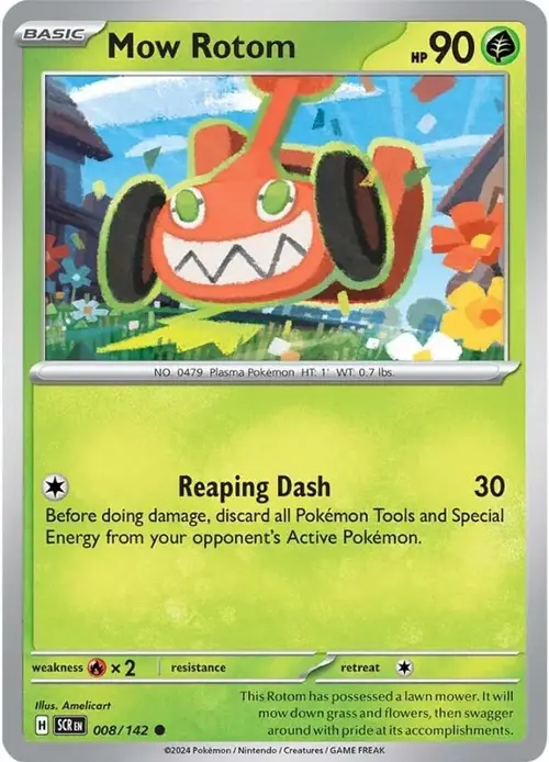 Mow Rotom card art