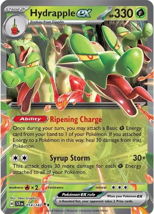 Hydrapple ex - 014/142 card art