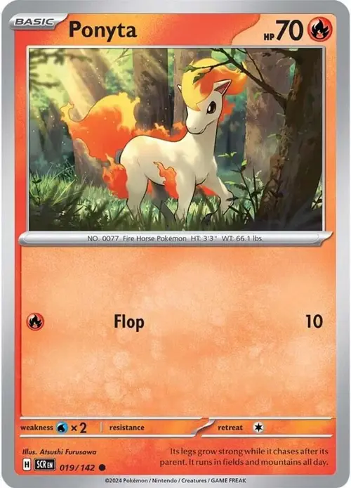 Ponyta card art