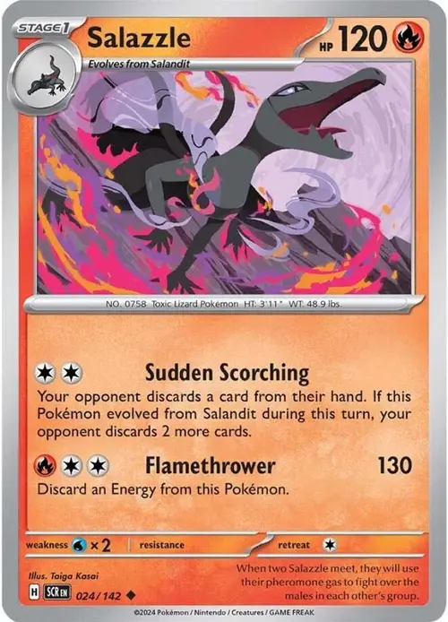 Salazzle card art