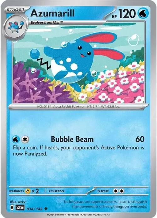 Azumarill card art
