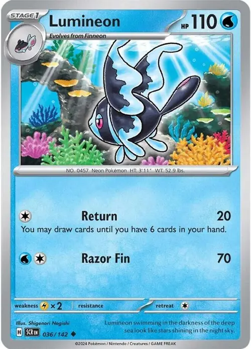 Lumineon card art