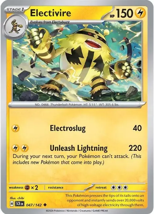 Electivire card art