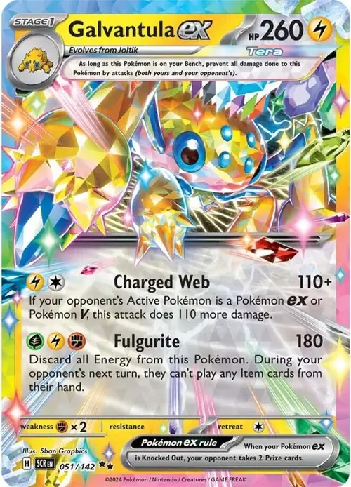 Galvantula ex - 051/142 card art