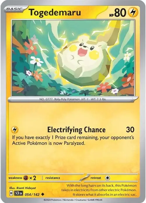 Togedemaru card art