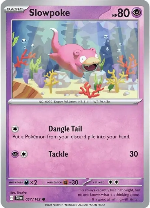 Slowpoke card art