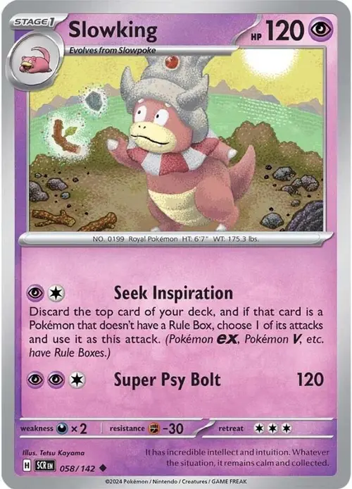 Slowking card art