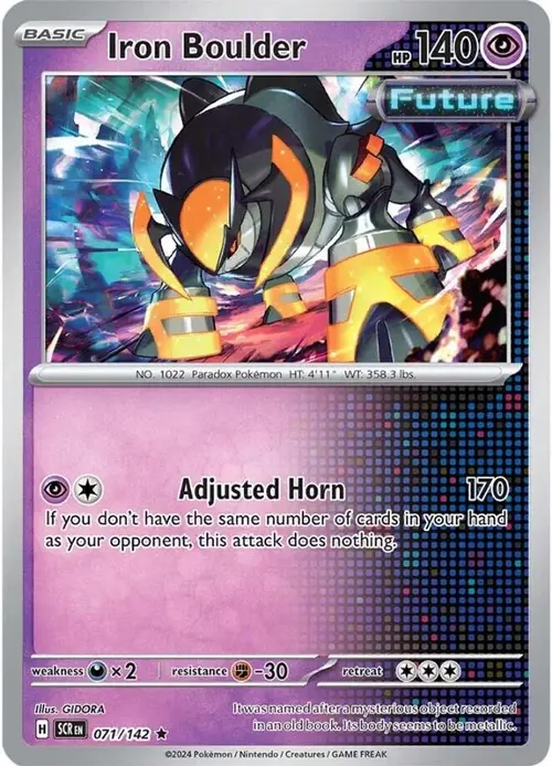 Iron Boulder card art