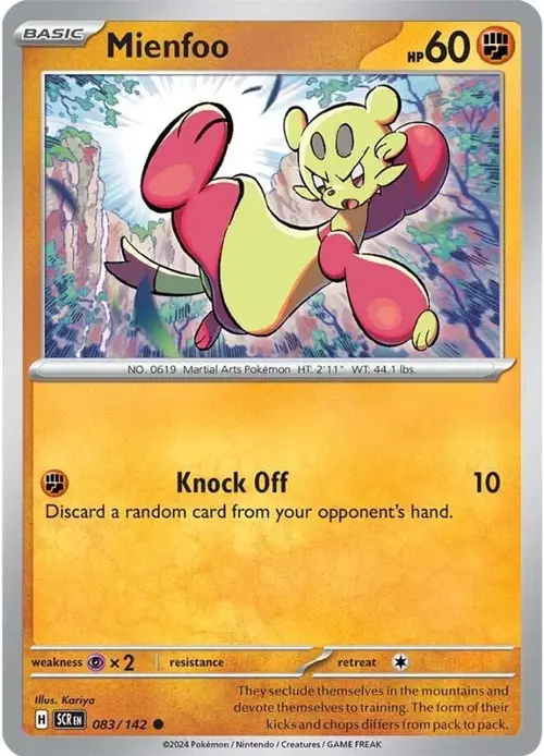 Mienfoo card art