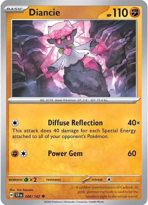 Diancie card art